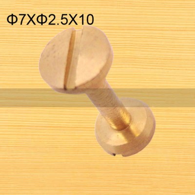 FR006 Chicago Screws-Binding Screws-Plane 7x2.5x10mm 500pcs/Bag