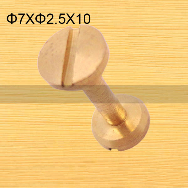 FR006 Chicago Screws-Binding Screws-Plane 7x2.5x10mm 500pcs/Bag