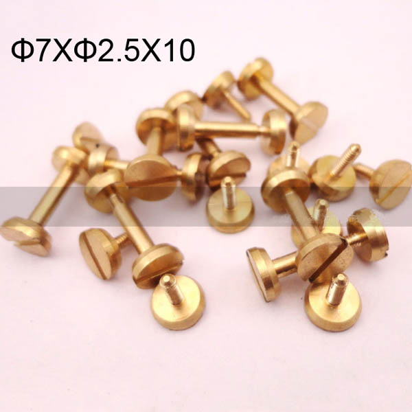 FR006 Chicago Screws-Binding Screws-Plane 7x2.5x10mm 500pcs/Bag