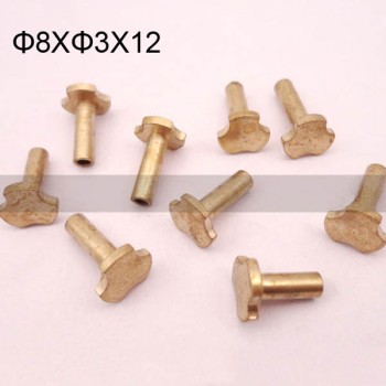 FR007 Chicago Screws-Binding Screws-Plane 8x3x12mm 500pcs/Bag