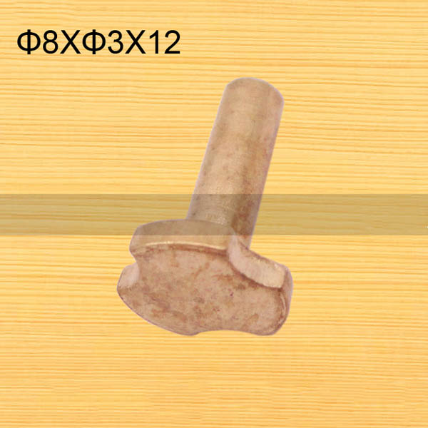 FR007 Chicago Screws-Binding Screws-Plane 8x3x12mm 500pcs/Bag