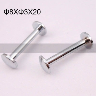 FR008 Chicago Screws-Binding Screws-Plane 8x3x20mm 500pcs/Bag