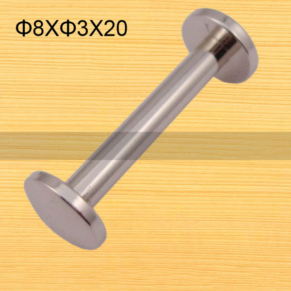 FR008 Chicago Screws-Binding Screws-Plane 8x3x20mm 500pcs/Bag