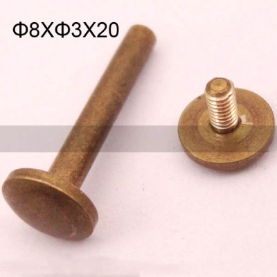 FR008 Chicago Screws-Binding Screws-Plane 8x3x20mm 500pcs/Bag