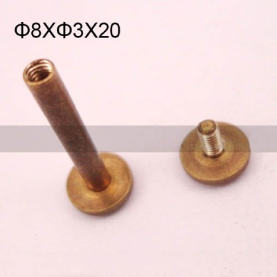 FR008 Chicago Screws-Binding Screws-Plane 8x3x20mm 500pcs/Bag