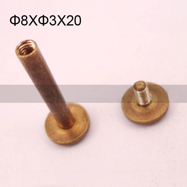 FR008 Chicago Screws-Binding Screws-Plane 8x3x20mm 500pcs/Bag