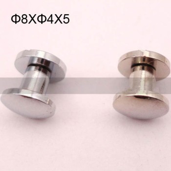 FR012 Brass Binding Screws-Chicago Screws-Cambered 8x4x5mm 500pcs/Bag