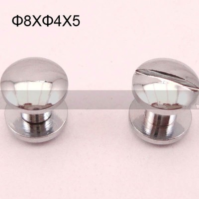 FR012 Brass Binding Screws-Chicago Screws-Cambered 8x4x5mm 500pcs/Bag