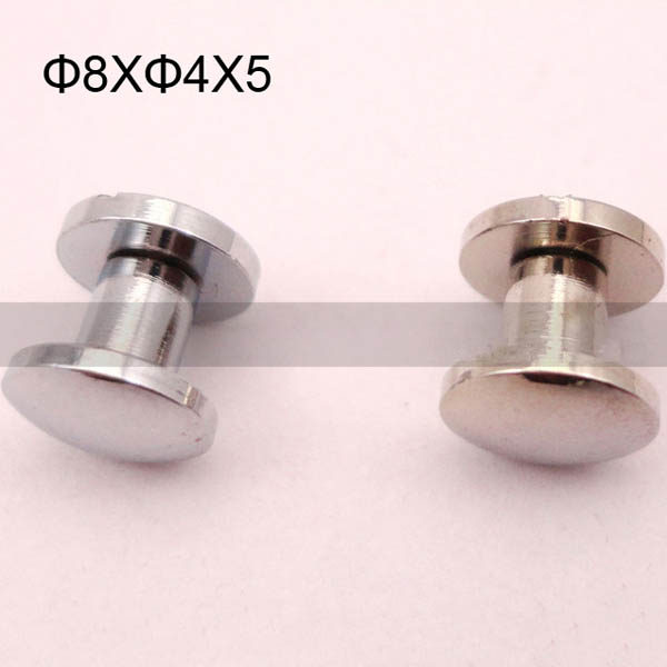 FR012 Brass Binding Screws-Chicago Screws-Cambered 8x4x5mm 500pcs/Bag