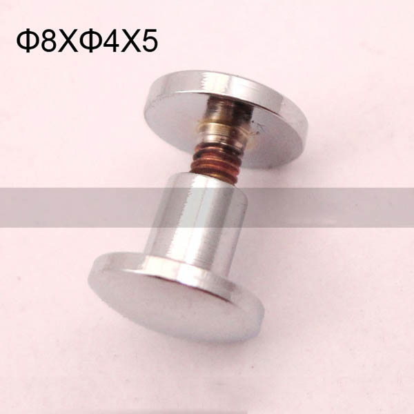 FR012 Brass Binding Screws-Chicago Screws-Cambered 8x4x5mm 500pcs/Bag