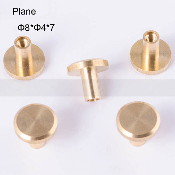 FR013 Conchos Chicago Screws-Binding Screws-Plane 8x4x6mm 500pcs/Bag