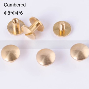 FR014 Wholesale Chicago Screws-Binding Screws-Cambered 8x4x6mm 500pcs/Bag