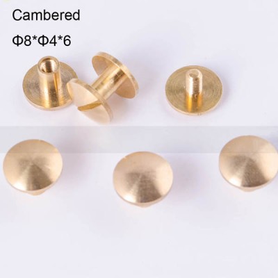 FR014 Wholesale Chicago Screws-Binding Screws-Cambered 8x4x6mm 500pcs/Bag