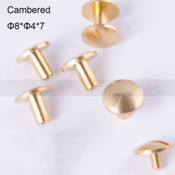 FR015 Custom Chicago Screws-Binding Screws-Cambered 8x4x7mm 500pcs/Bag