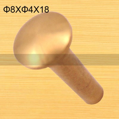 FR020 Rivet Screw Leather Chicago Screws-Plane 8x4x18mm 100pcs/bag