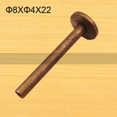 FR021 Metal Book Binding Rivet Chicago Screws 8x4x22mm 500pcs/Bag