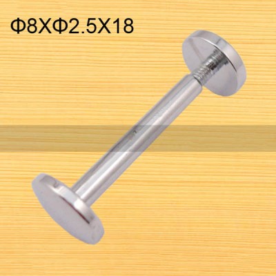 FR023 Brass Rivet Nut Chicago Screws 8x2.5x18mm 500pcs/Bag