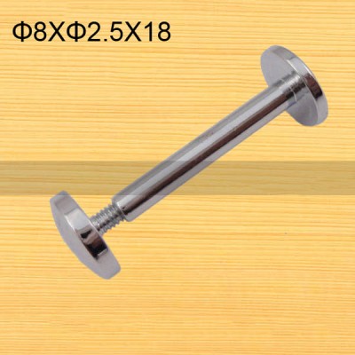 FR023 Brass Rivet Nut Chicago Screws 8x2.5x18mm 500pcs/Bag