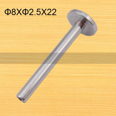 FR024 Brass Hollow Rivet Chicago Screws 8x2.5x22mm 500pcs/Bag