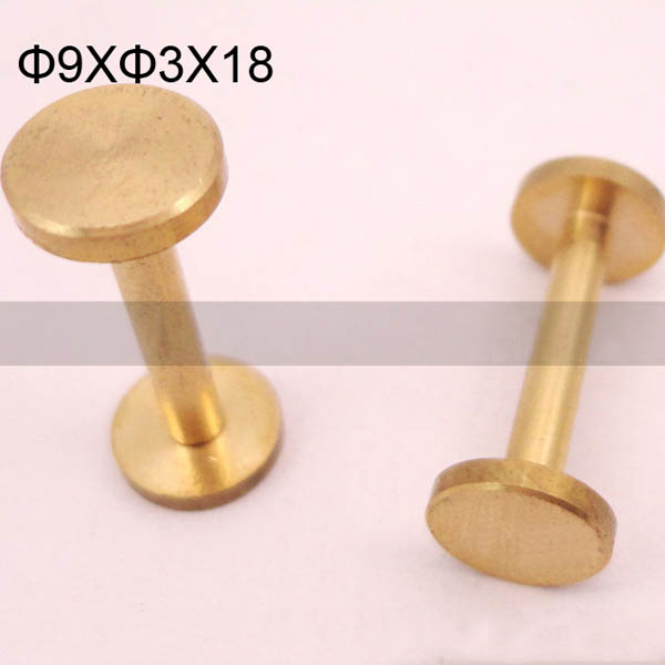 FR025 Chicago Screws-Binding Screws-Plane9x3x18mm 500pcs/Bag