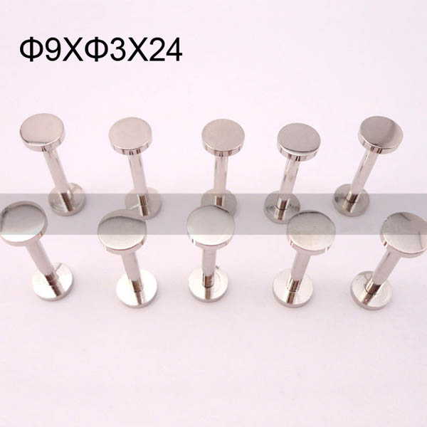 FR026 Chicago Screws-Binding Screws-Plane 9x3x24mm 500pcs/Bag