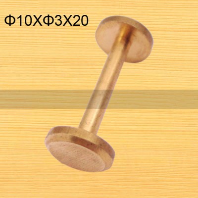 FR030 Chicago Screws-Binding Screws-Plane 10x3x20mm 500pcs/Bag