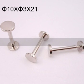 FR031 Chicago Screws-Binding Screws-Plane 10x3x21mm 100pcs/bag