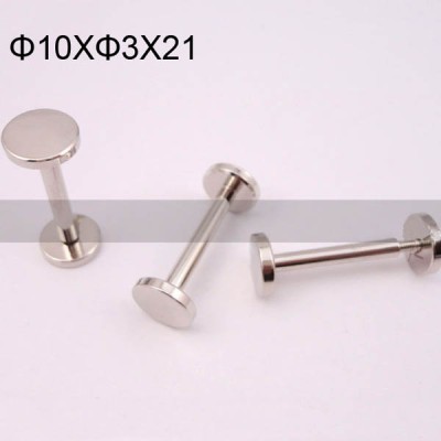 FR031 Chicago Screws-Binding Screws-Plane 10x3x21mm 100pcs/bag