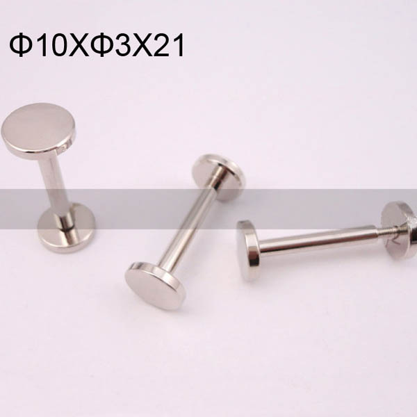 FR031 Chicago Screws-Binding Screws-Plane 10x3x21mm 100pcs/bag