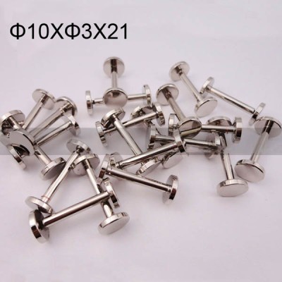 FR031 Chicago Screws-Binding Screws-Plane 10x3x21mm 100pcs/bag