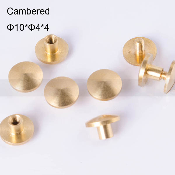 FR033 Chicago Screws-Binding Screws-Cambered 10x4x4mm 100pcs/bag