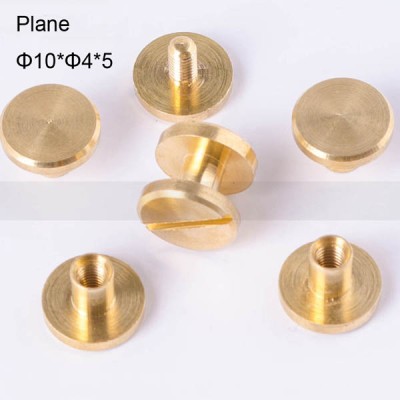 FR034 Chicago Screws-Binding Screws-Plane 10x4x5mm 100pcs/bag