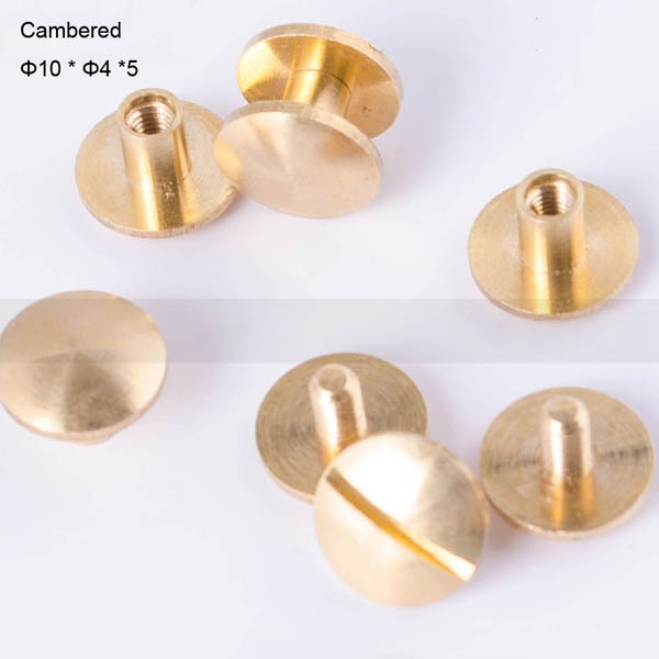 FR035 Chicago Screws-Binding Screws-Cambered 10x4x5mm 100pcs/bag