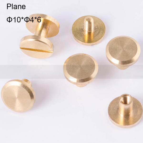 FR036 Chicago Screws-Binding Screws-Plane 10x4x6mm 100pcs/bag