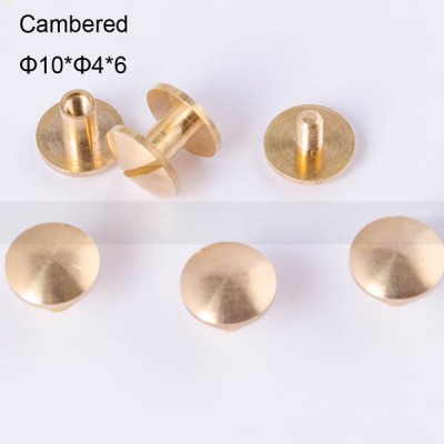 FR037 Chicago Screws-Binding Screws-Cambered 10x4x6mm 100pcs/bag