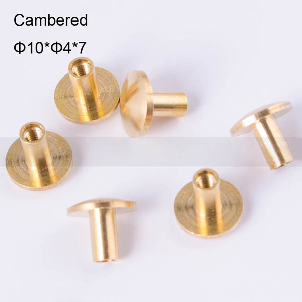 FR039 Chicago Screws-Binding Screws-Cambered 10x4x7mm 100pcs/bag