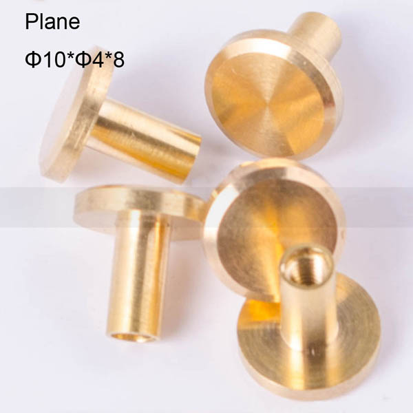 FR040 Chicago Screws-Binding Screws-Plane 10x4x8mm 100pcs/bag