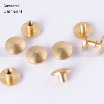 FR043 Chicago Screws-Binding Screws-Cambered 10x4x10mm 100pcs/bag