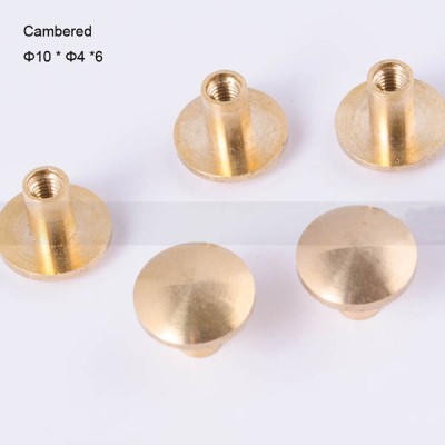 FR043 Chicago Screws-Binding Screws-Cambered 10x4x10mm 100pcs/bag