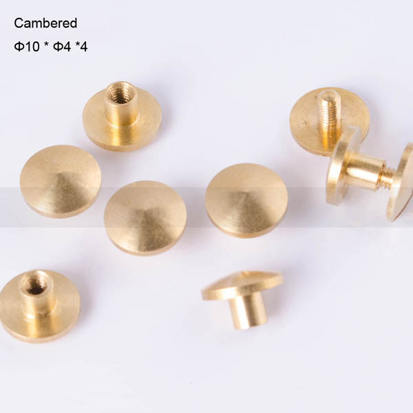 FR047 Chicago Screws-Binding Screws-Cambered 10x4x15mm 100pcs/bag