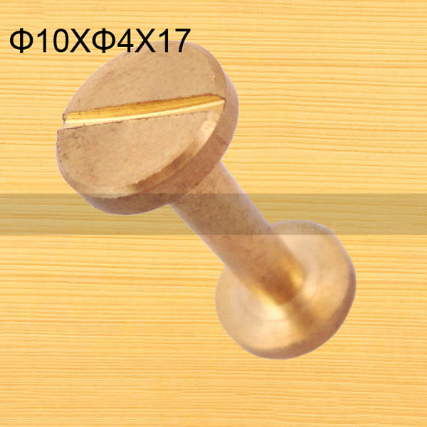 FR048 Chicago Screws-Binding Screws-Plane 10x4x17mm 500pcs/Bag