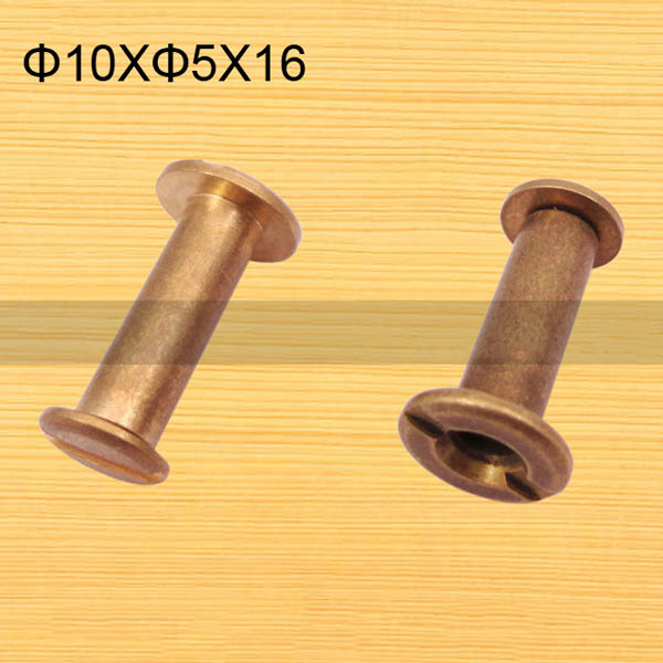 FR049 Chicago Screws-Binding Screws-Plane 10x5x16mm 500pcs/Bag