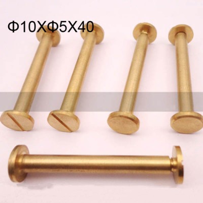 FR051 Chicago Screws-Binding Screws-Plane 10x5x40mm  200pcs/Bag