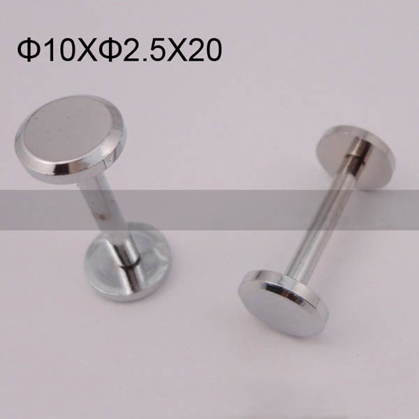 FR054 Chicago Screws-Binding Screws-Plane 10x2.8x20mm 500pcs/Bag