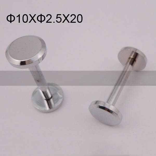 FR054 Chicago Screws-Binding Screws-Plane 10x2.8x20mm 500pcs/Bag