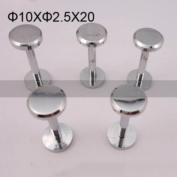 FR054 Chicago Screws-Binding Screws-Plane 10x2.8x20mm 500pcs/Bag