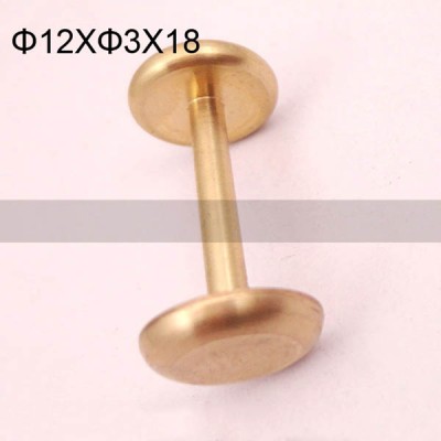 FR056 Chicago Screws-Binding Screws-Plane 12x3x18mm 500pcs/Bag