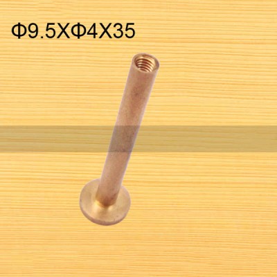 FR057 Chicago Screws-Binding Screws-Plane 9.5x4x35mm  200pcs/Bag