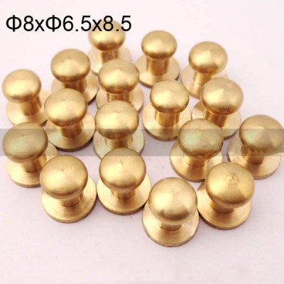FR107 Leather Monk Head Screw 8x6.5x8.5mm 1000pcs/Bag