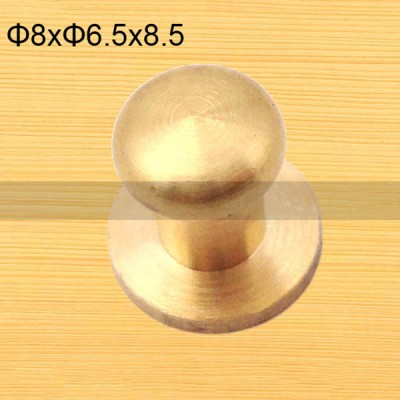 FR107 Leather Monk Head Screw 8x6.5x8.5mm 1000pcs/Bag